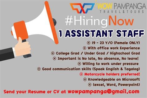 Urgent! Dti jobs in Angeles City .